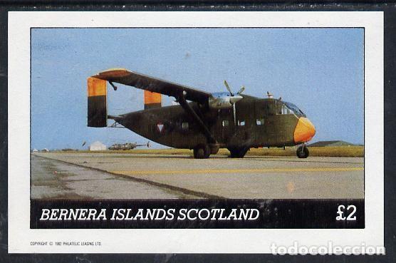 Sellos: GB LOCAL BERNERA 1982 SHEET MNH AIRCRAFT MILITARY PLANES AVIONES MILITARES AVIACION AVIATION AEREI
