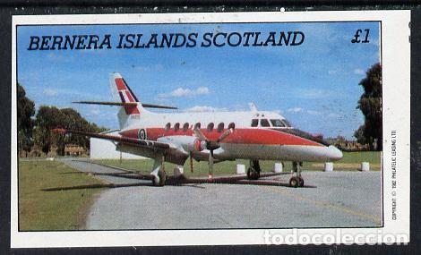 Sellos: GB LOCAL BERNERA 1982 SHEET MNH AIRPLANES AEROPLANOS PLANES AVIONES AVIACION AVIATION
