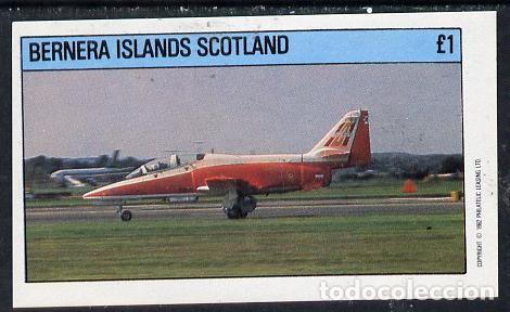 Sellos: GB LOCAL BERNERA 1982 SHEET MNH AIRPLANES AEROPLANOS PLANES AVIONES AVIACION AVIATION
