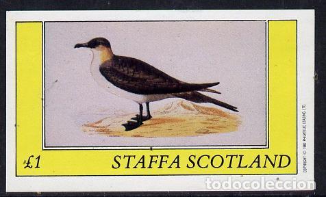 Sellos: GB LOCAL STAFFA 1982 SHEET MNH FAUNA AVES BIRDS PAJAROS OISEAUX UCCELLI PASSAROS VOGELS