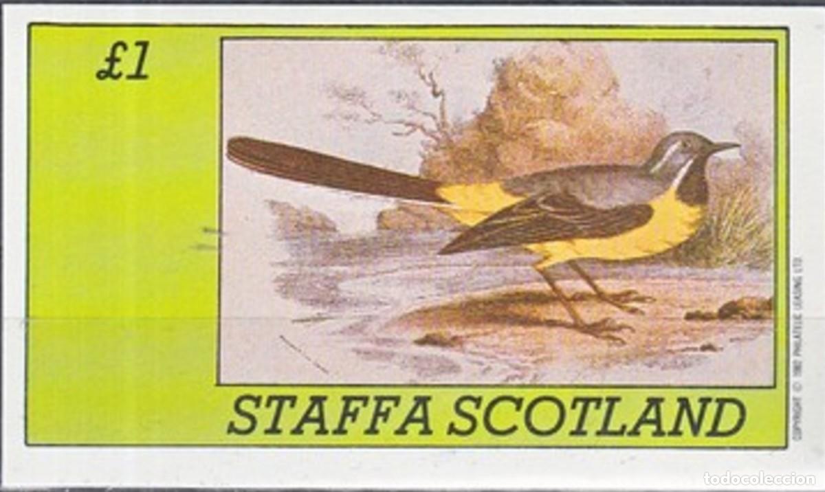 Sellos: GB LOCAL STAFFA 1982 SHEET MNH FAUNA AVES BIRDS PAJAROS OISEAUX UCCELLI PASSAROS VOGELS