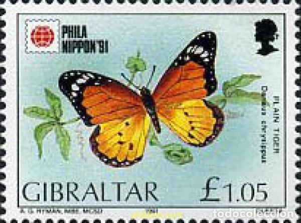 Sellos: 22840 MNH GIBRALTAR 1991 PHILANIPPON 91. EXPOSICION FILATELICA INTERNACIONAL