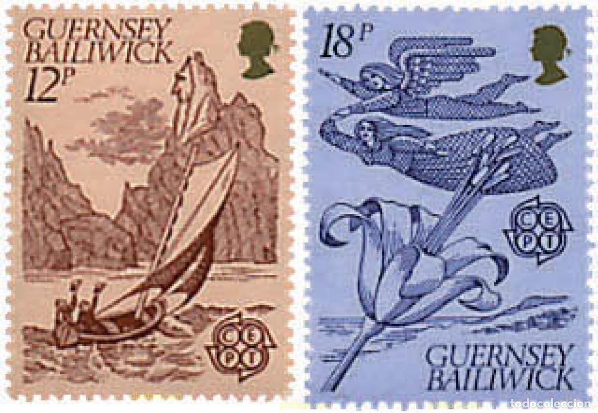 Sellos: 97081 MNH GUERNSEY 1981 EUROPA CEPT. FOLCLORE