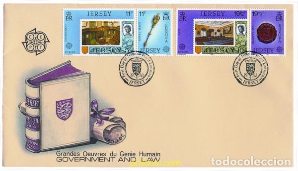 Stamps: 23985 MNH JERSEY 1983 EUROPA CEPT. GRANDES OBRAS DE LA HUMANIDAD