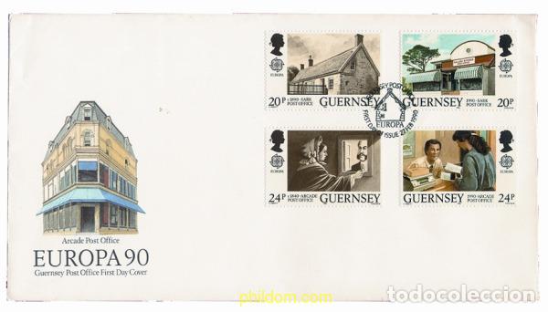 Stamps: 24227 MNH GUERNSEY 1990 EUROPA CEPT. OFICINAS POSTALES
