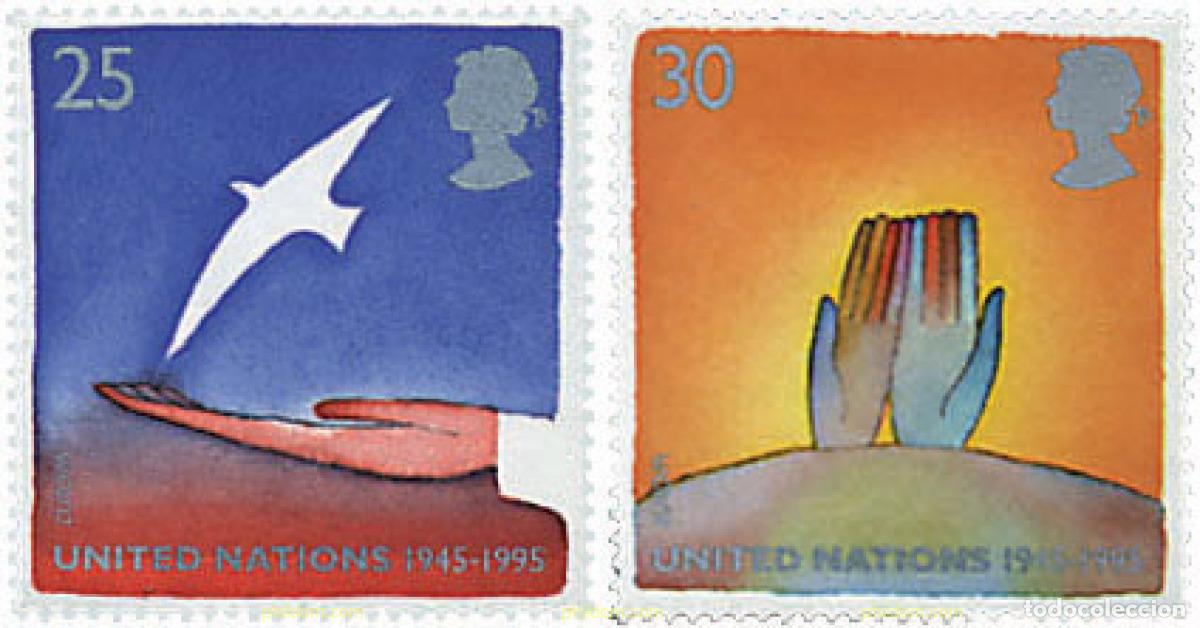 Stamps: 234979 MNH GRAN BRETA&Ntilde;A 1995 EUROPA CEPT. PAZ Y LIBERTAD