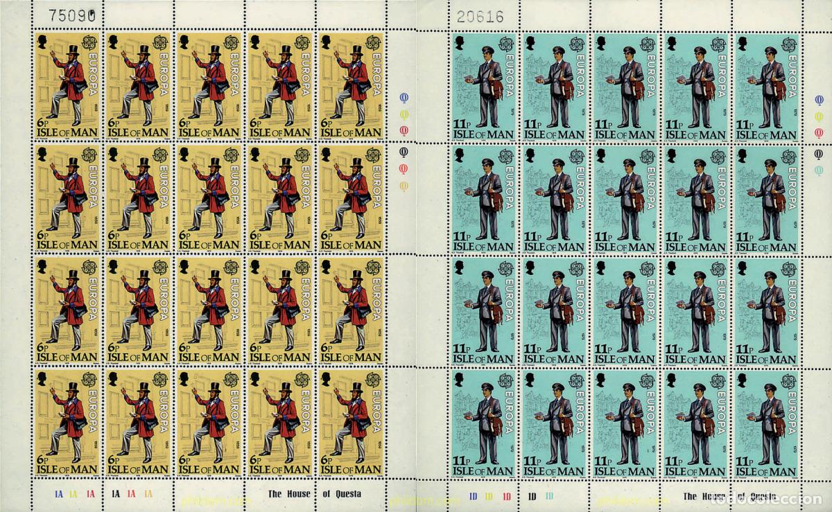 Sellos: 8912 MNH MAN 1979 EUROPA CEPT. COMUNICACIONES