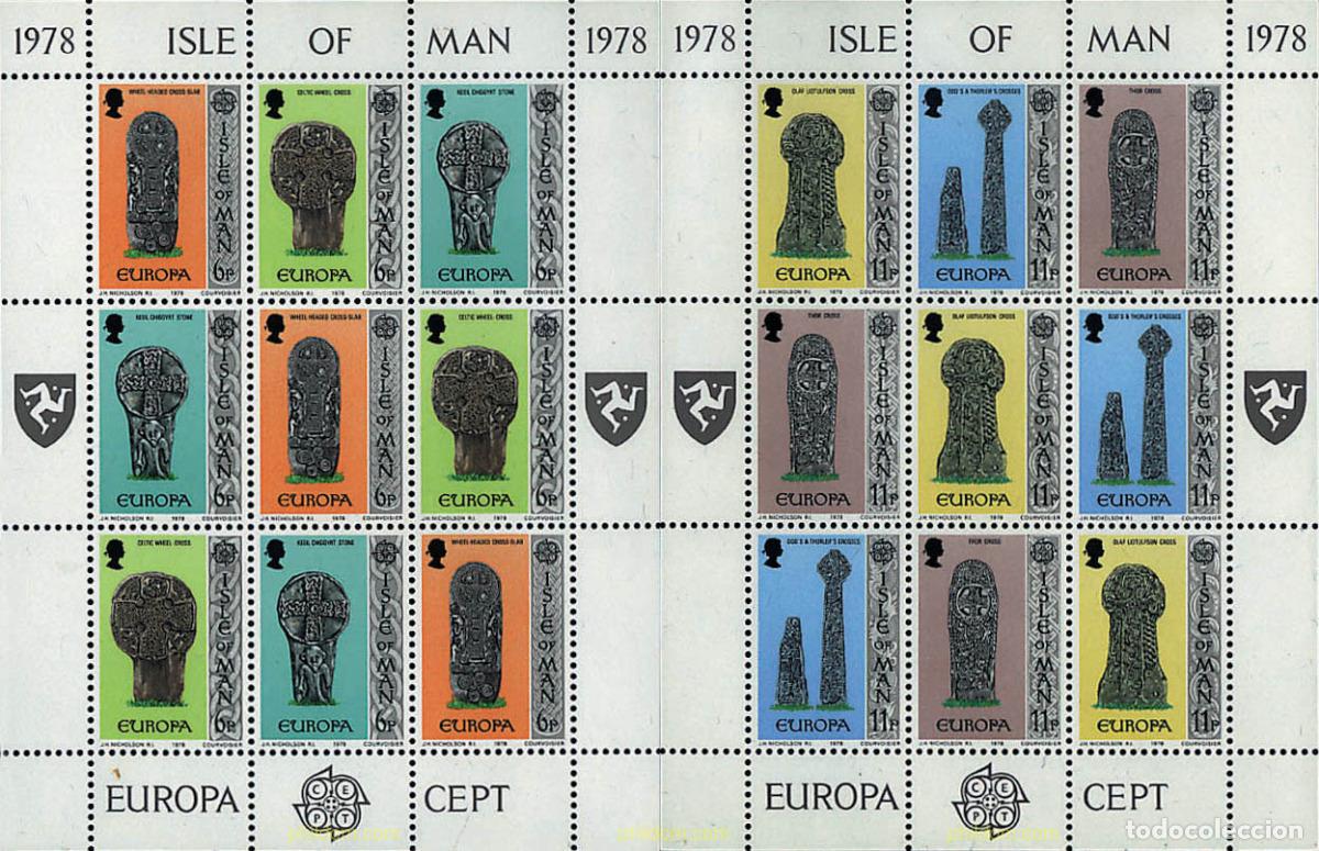 Sellos: 7865 MNH MAN 1978 EUROPA CEPT. ARQUITECTURA