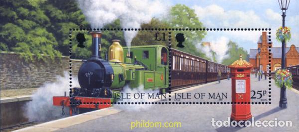 Sellos: 55911 MNH MAN 1998 125 ANIVERSARIO DEL FERROCARRIL EN MAN