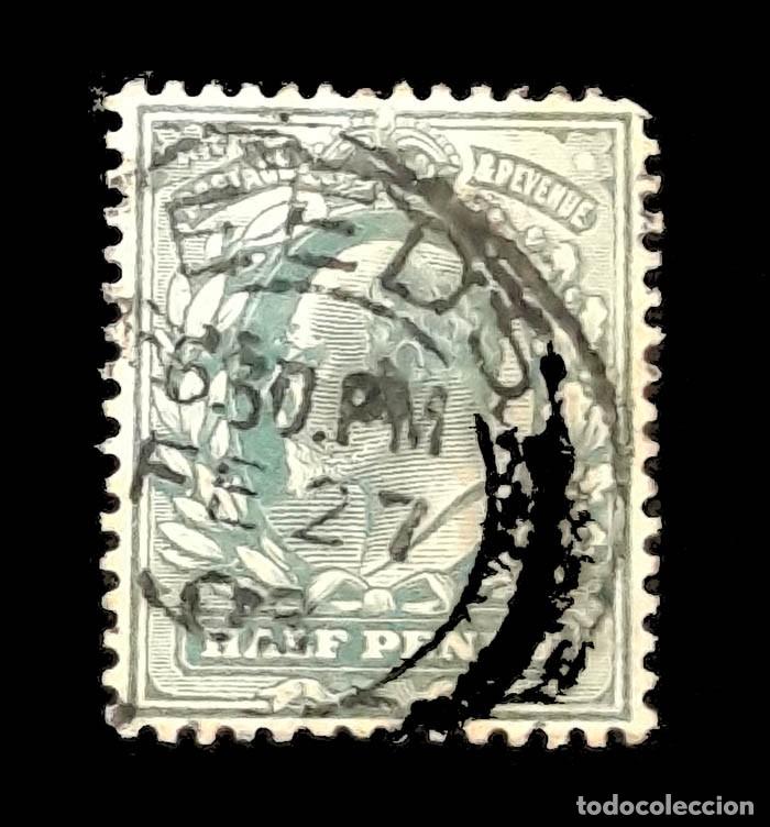 Sellos: 1902, Gran Breta&ntilde;a King Edward VII Scott 127 A66 1/2p