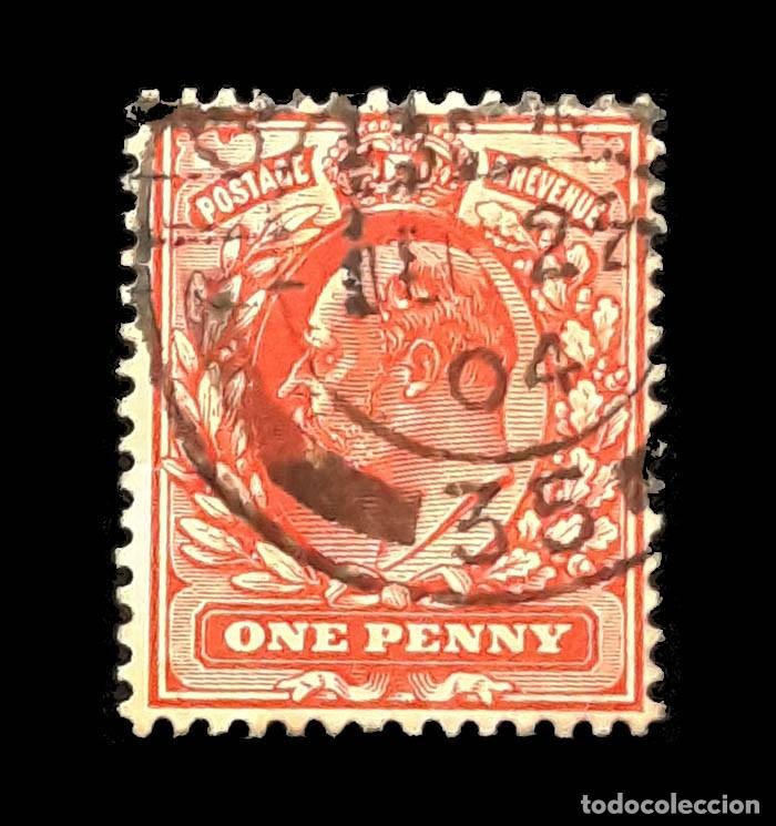 Sellos: 1902, Gran Breta&ntilde;a King Edward VII Scott 128 A66 1p