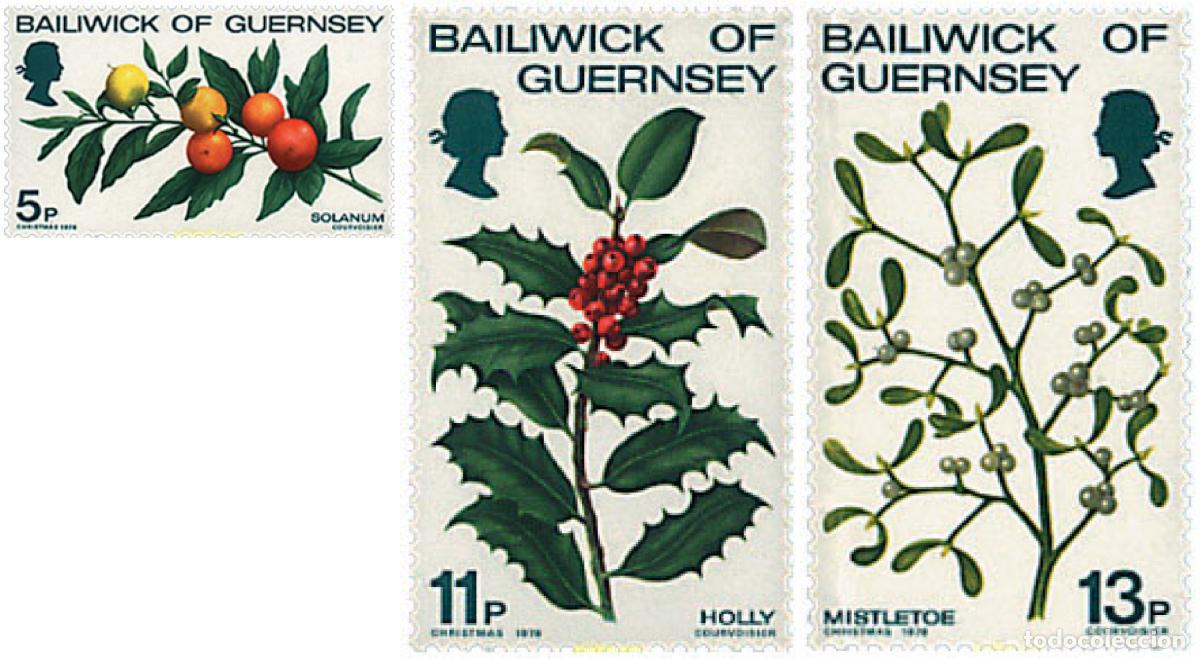 Sellos: 340171 MNH GUERNSEY 1978 NAVIDAD