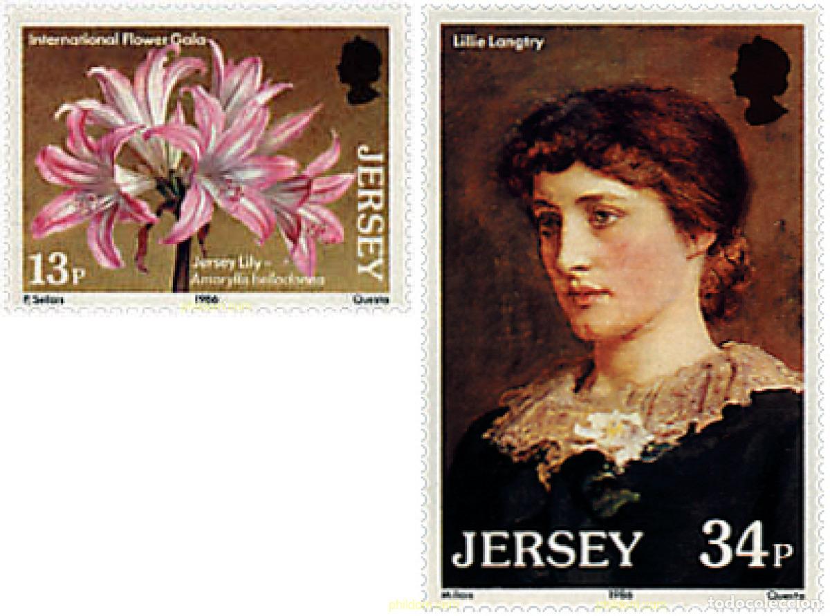 Sellos: 91927 MNH JERSEY 1986 LIRIOS DE JERSEY