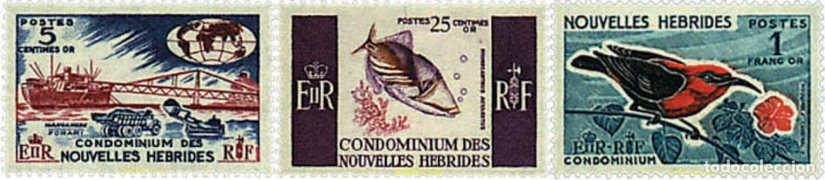 Sellos: 584603 MNH NUEVAS HEBRIDAS 1966 MOTIVOS VARIOS
