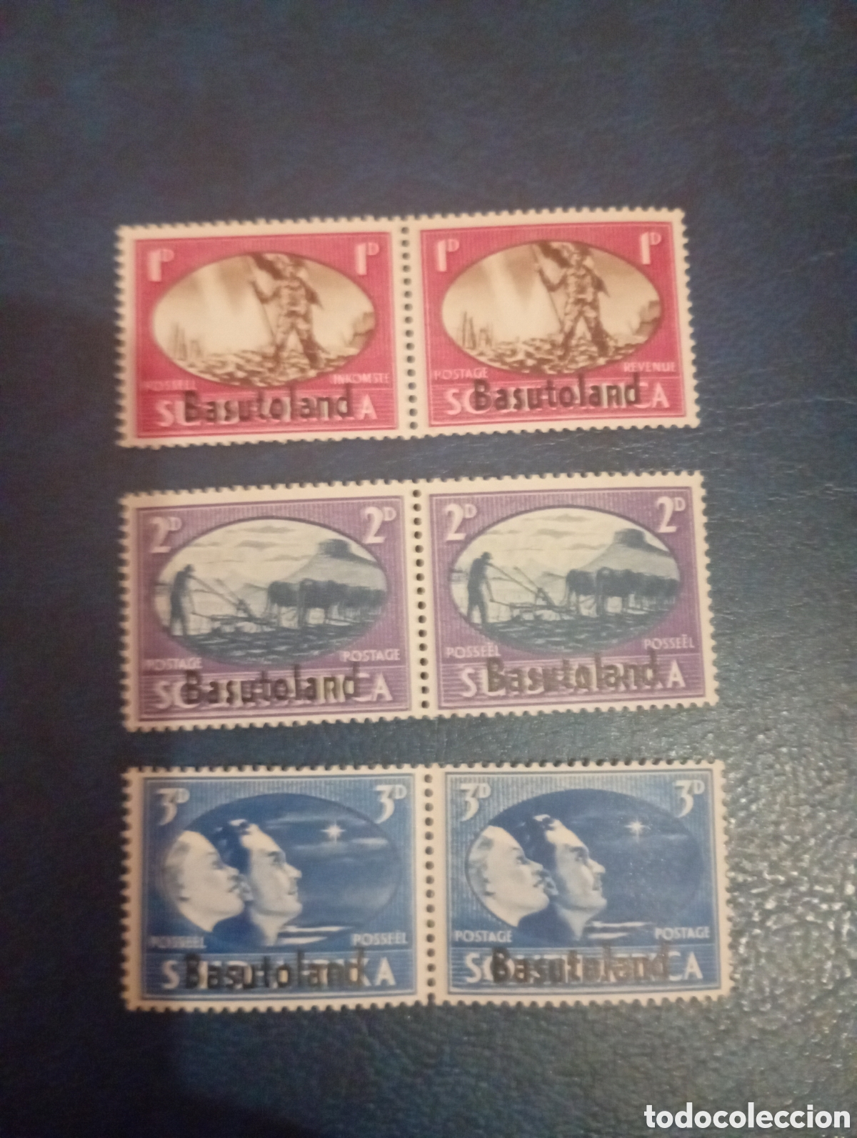 Sellos: Aniversario de la Victoria 1946 Basutoland