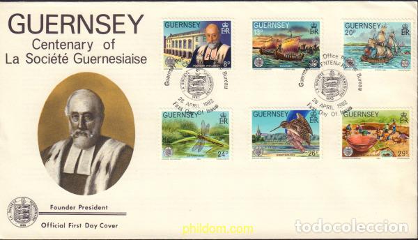 Sellos: 8932 MNH GUERNSEY 1982 EUROPA CEPT. HISTORIA