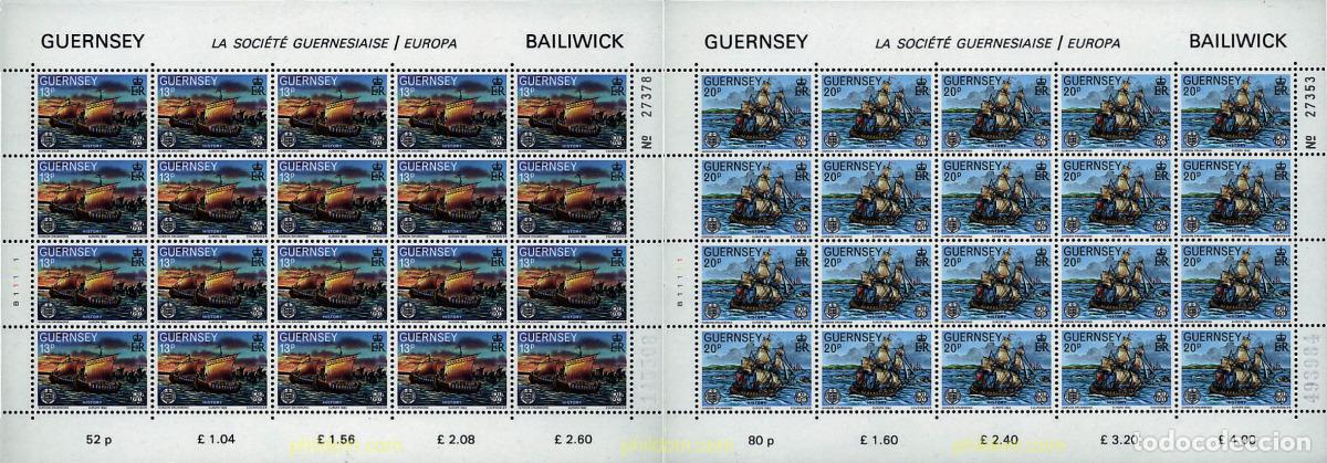 Sellos: 270220 MNH GUERNSEY 1982 EUROPA CEPT. HISTORIA