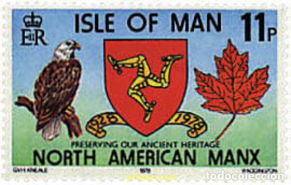 Sellos: 66322 MNH MAN 1978 50 ANIVERSARIO DE LA SOCIEDAD NORTEAMERICANA MANX