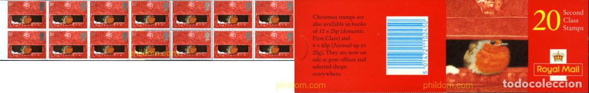 Sellos: 3374 MNH GRAN BRETA&Ntilde;A 1995 NAVIDAD