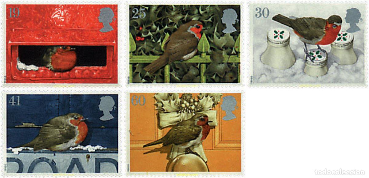 Sellos: 66159 MNH GRAN BRETA&Ntilde;A 1995 NAVIDAD