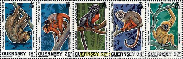 Sellos: 166960 MNH GUERNSEY 1989 PROTECCION DE LA NATURALEZA