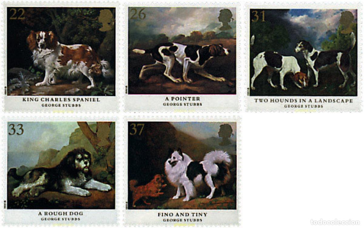 Sellos: 66147 MNH GRAN BRETA&Ntilde;A 1991 PINTURAS DE GEORGE STUBBS