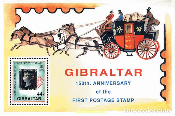 Timbres: 84266 MNH GIBRALTAR 1990 150 ANIVERSARIO DEL SELLO DE CORREOS