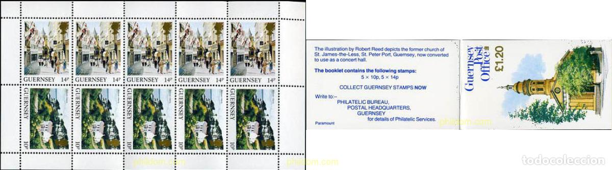 Sellos: 170633 MNH GUERNSEY 1984 MOTIVOS VARIOS