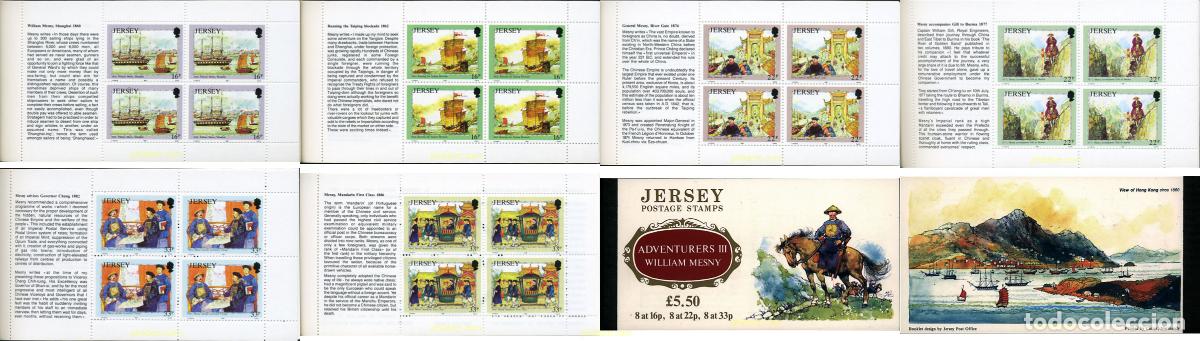 Sellos: 2819 MNH JERSEY 1992 AVENTUREROS DE JERSEY. WILLIAM MESNY