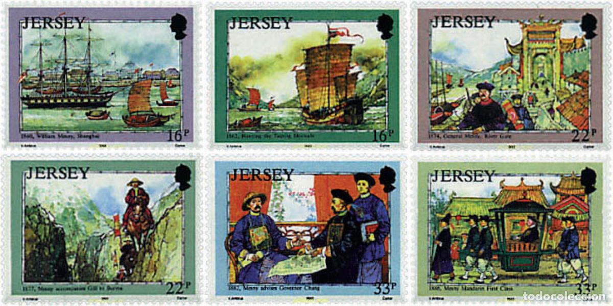 Sellos: 66603 MNH JERSEY 1992 AVENTUREROS DE JERSEY. WILLIAM MESNY