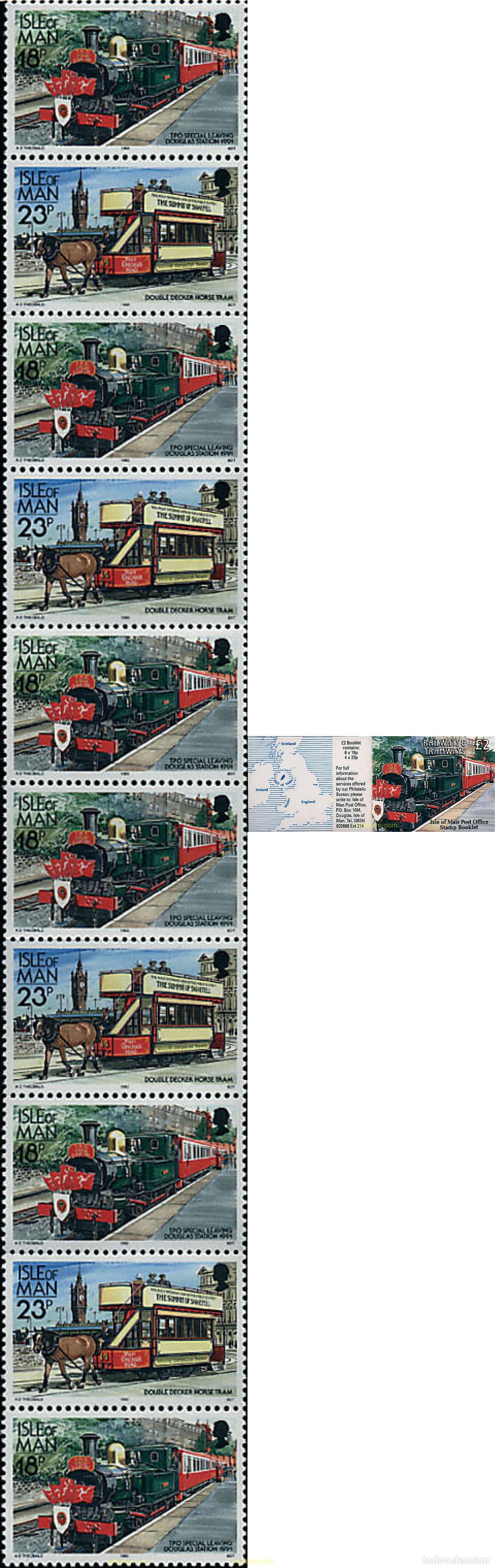 Sellos: 169356 MNH MAN 1992 TRENES