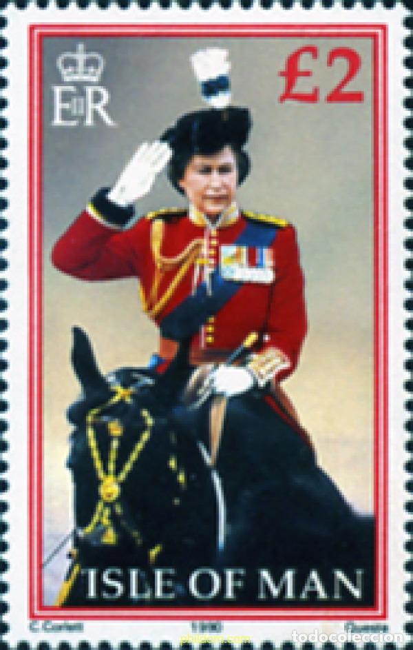 Sellos: 66398 MNH MAN 1990 REINA ISABEL II