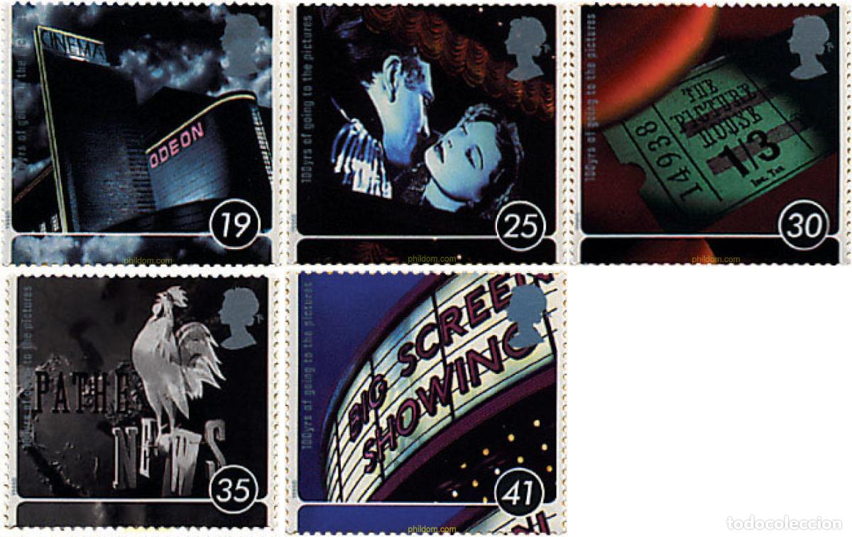 Briefmarken: 66161 MNH GRAN BRETA&Ntilde;A 1996 100 ANIVERSARIO DEL CINE
