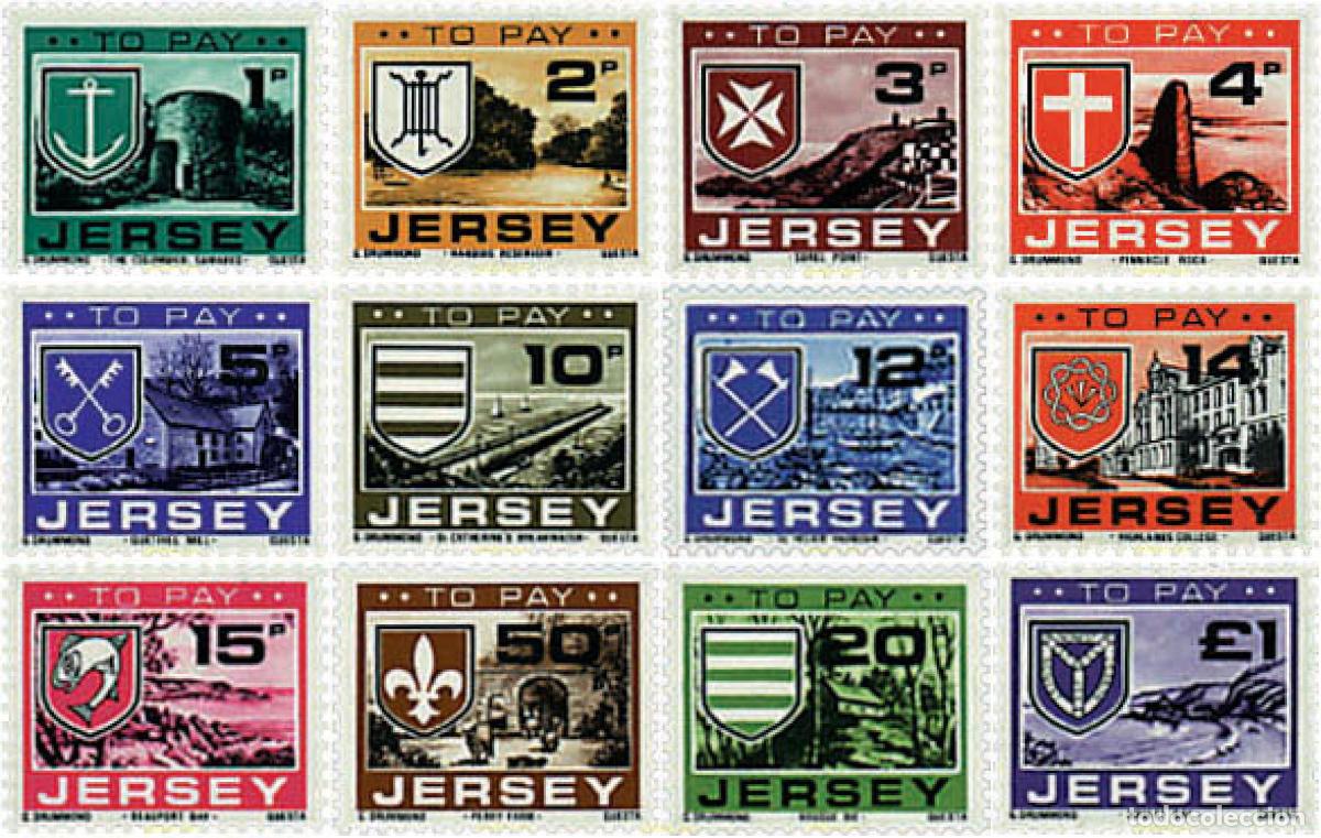 Selos: 66500 MNH JERSEY 1978 VISTAS DE JERSEY