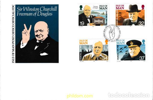 Stamps: 406997 MNH MAN 1990 WINSTON CHURCHILL
