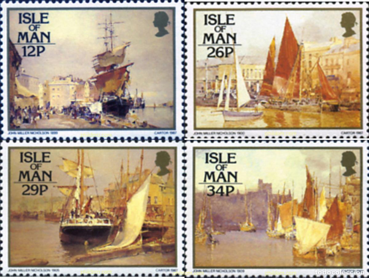 Timbres: 66386 MNH MAN 1987 PINTURAS DE JOHN MILLER NICHOLSON