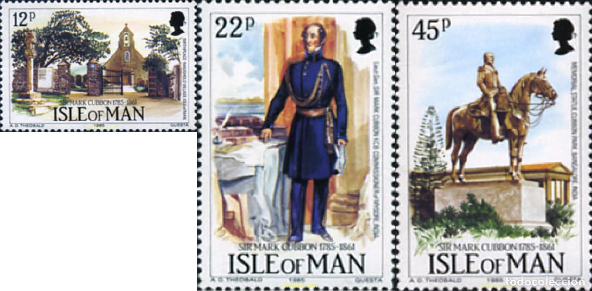Sellos: 66380 MNH MAN 1985 BICENTENARIO DEL NACIMIENTO DE MARK CUBBON