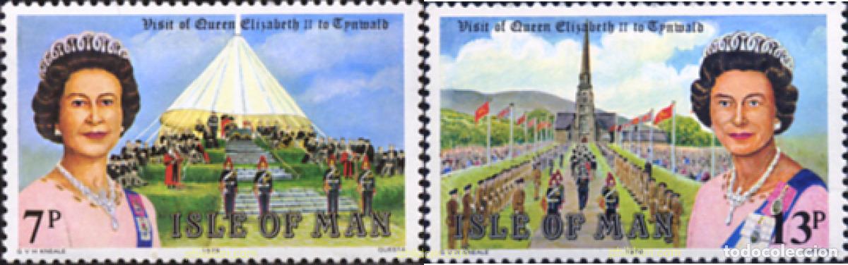 Sellos: 66325 MNH MAN 1979 VISITA DE LA REINA ISABEL II