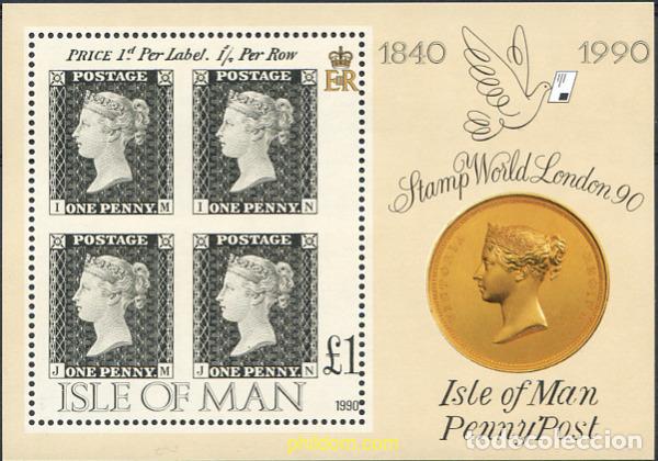 Sellos: 113935 MNH MAN 1990 150 ANIVERSARIO DEL PRIMER SELLO POSTAL