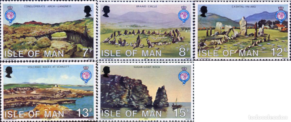 Sellos: 66333 MNH MAN 1980 150 ANIVERSARIO DE LA REAL SOCIEDAD DE GEOGRAFIA