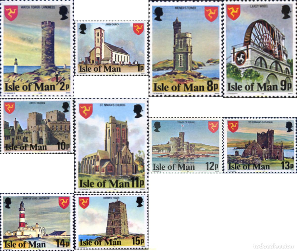 Sellos: 592740 MNH MAN 1978 VISTAS DE LA ISLA