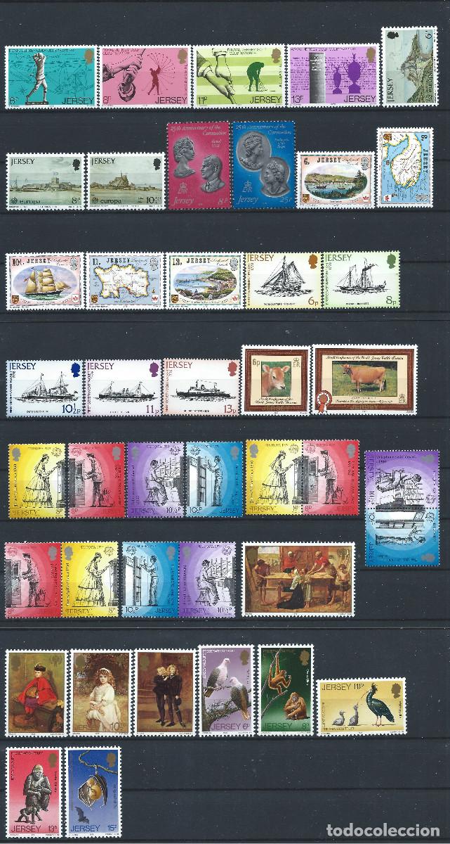 Sellos: Jersey Lot 42 Tp Neuf** (MNH) Entre 1978 et 79 - Sujets divers