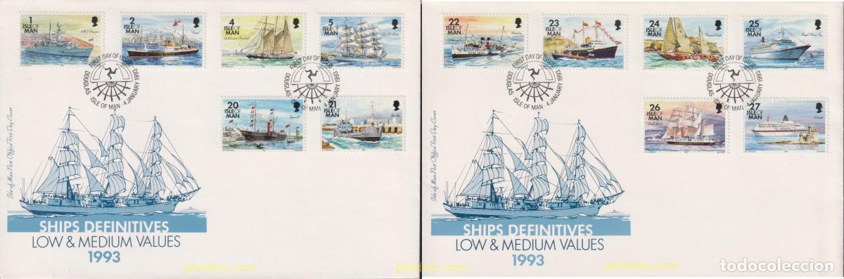 Stamps: 407812 MNH MAN 1993 BARCOS