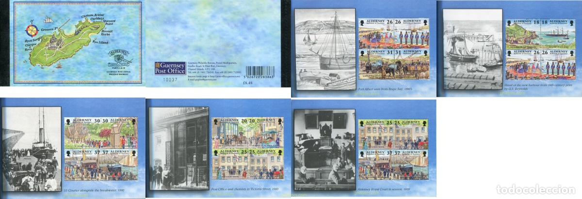 Sellos: 167631 MNH ALDERNEY 1998 DESARROLLO HISTORICO DE ALDERNEY