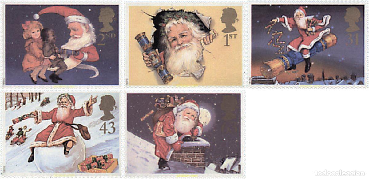 Sellos: 31116 MNH GRAN BRETA&Ntilde;A 1997 NAVIDAD
