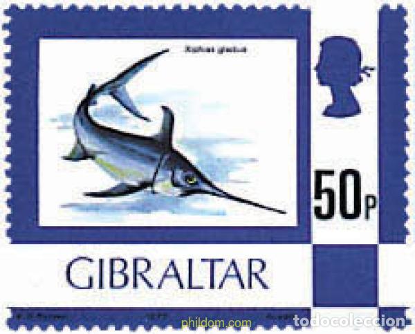 Sellos: 677996 MNH GIBRALTAR 1977 FAUNA Y FLORA