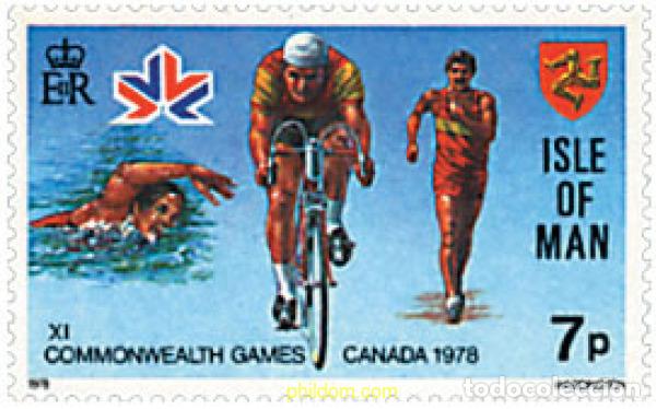 Timbres: 66320 MNH MAN 1978 9 JUEGOS DEPORTIVOS DE LA COMMONWEALTH EN CANADA
