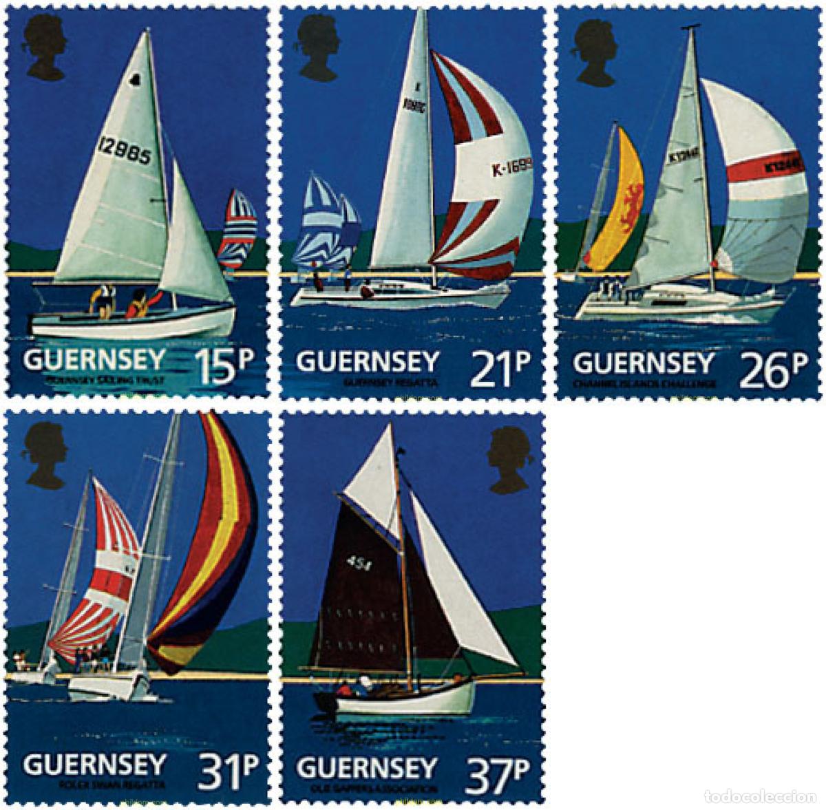 Francobolli: 66235 MNH GUERNSEY 1991 CENTENARIO DEL YACHT-CLUB