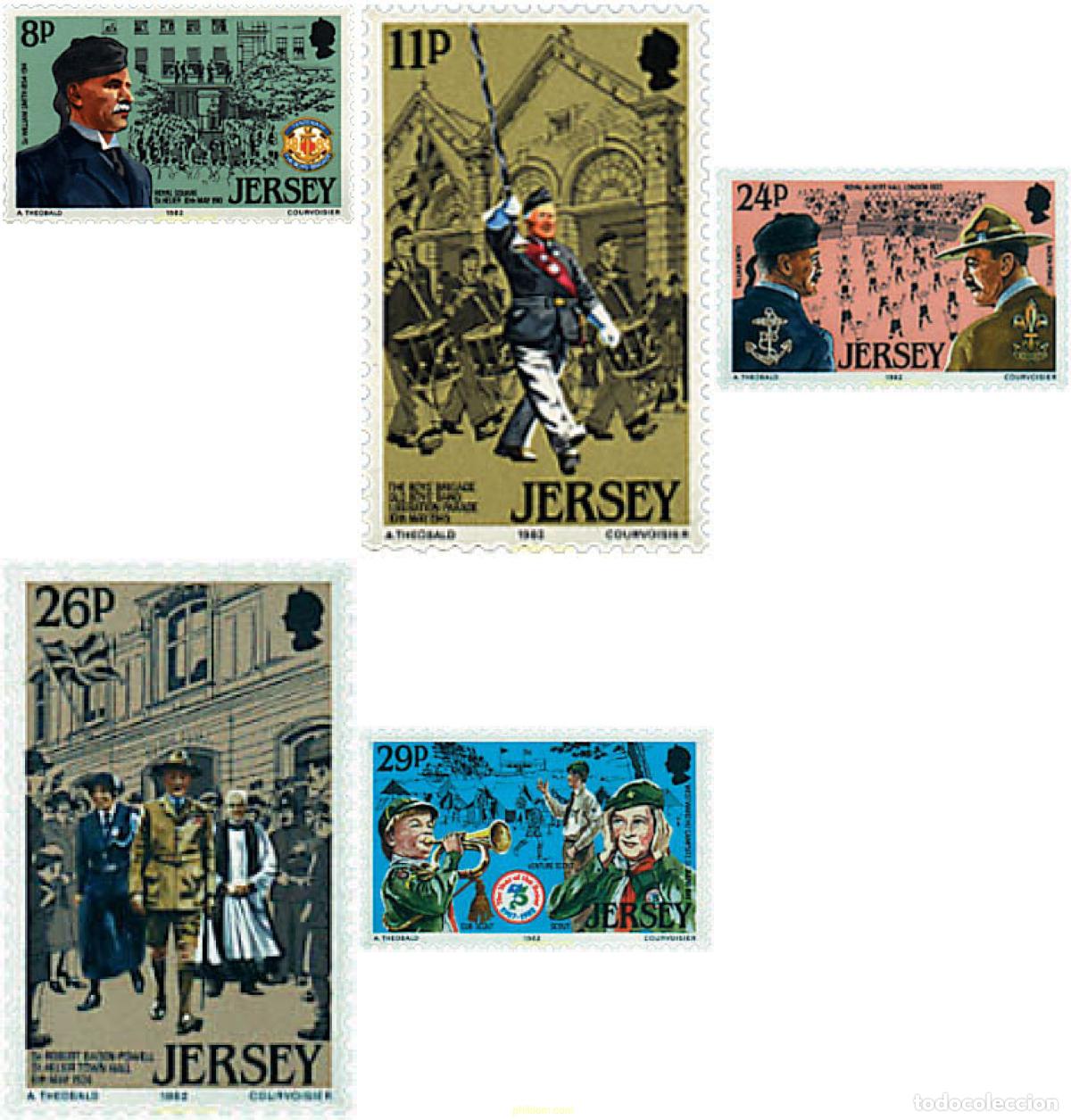 Sellos: 38147 MNH JERSEY 1982 ORGANIZACIONES JUVENILES
