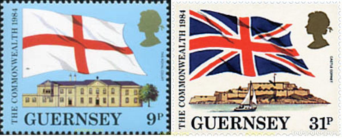 Sellos: 66181 MNH GUERNSEY 1984 CONFERENCIA DEL COMMONWEALTH